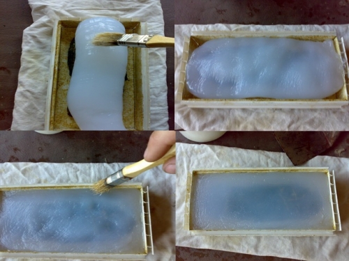 Chemin de jardin en silicone bricolage bricolage