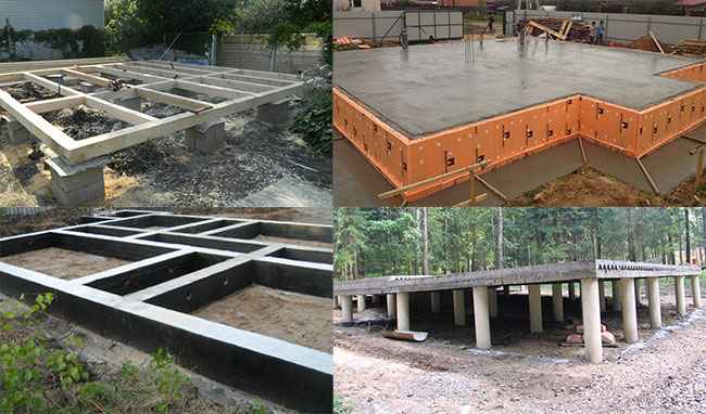 темељ за приватну кућу