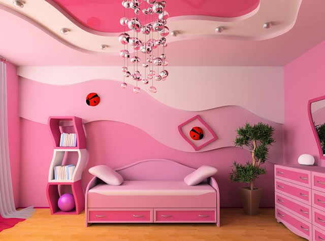 plafonds en placoplâtre dans la pépinière 2