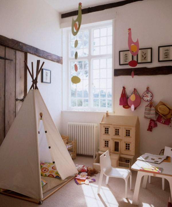 aire de jeux dans la chambre des enfants 2