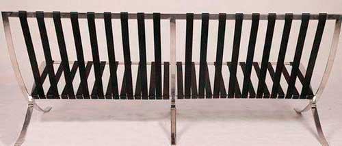 structure de canapé en métal