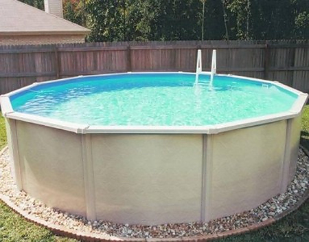 piscine à ossature de surface