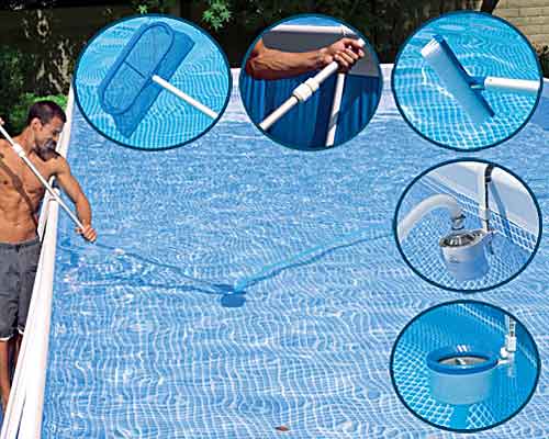 entretien de la piscine