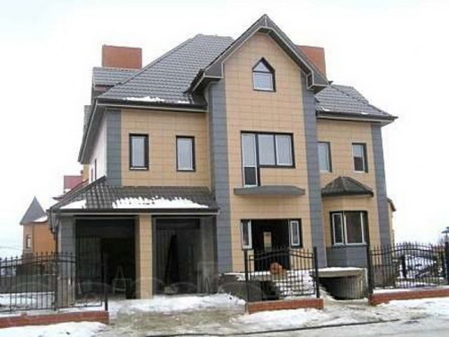 carreaux de porcelaine pour la façade de la maison 2