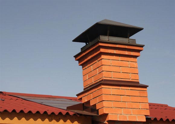 cheminée en brique