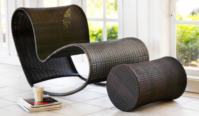 chaise en faux rotin 4