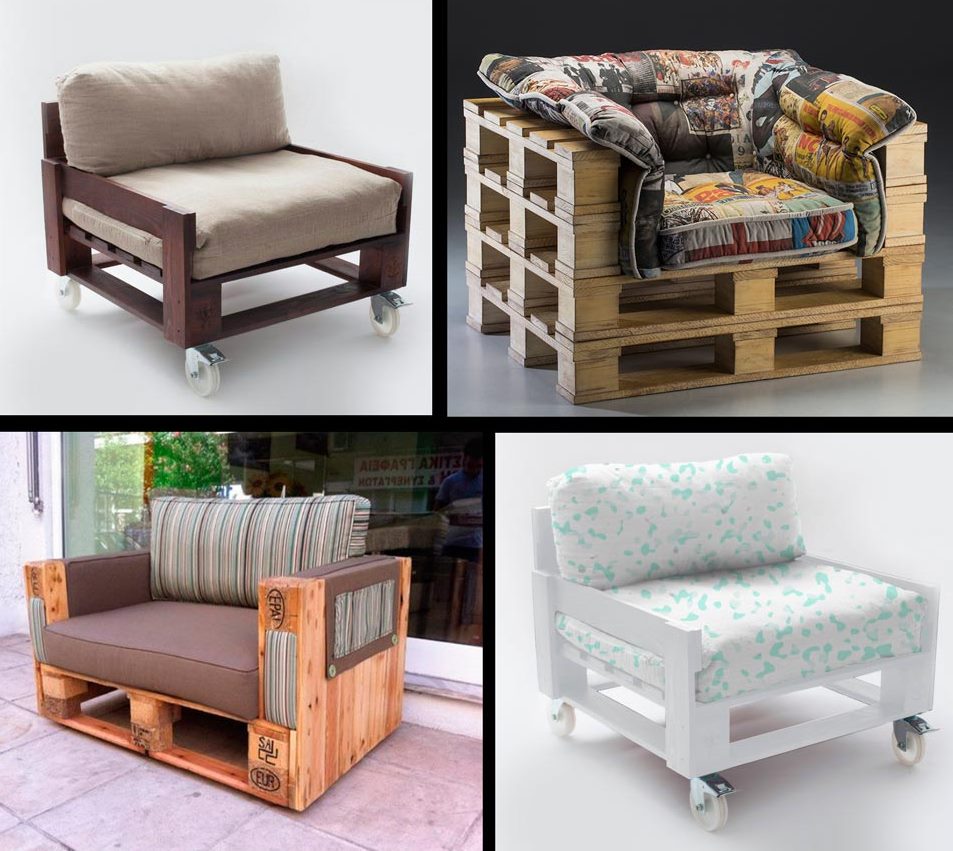 fauteuil de palettes