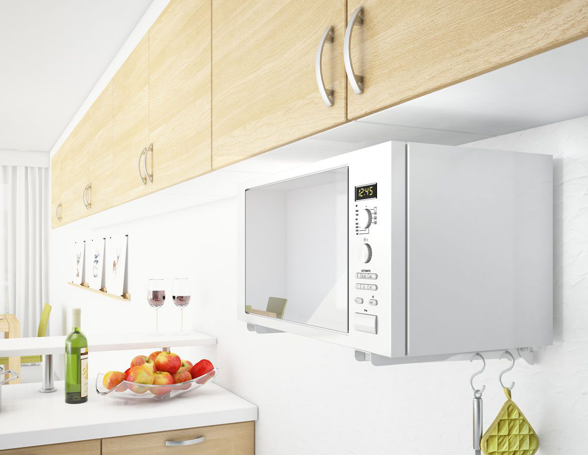 Où mettre un micro-ondes dans la cuisine: 22 conseils Où mettre un micro-ondes dans la cuisine: 22 conseils