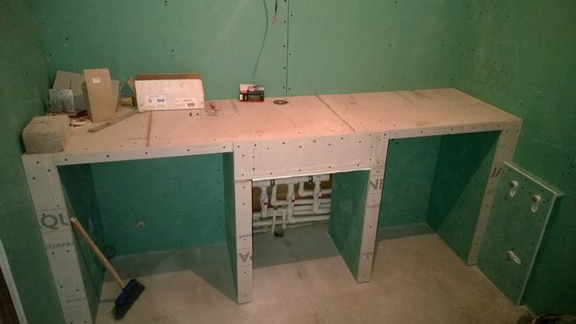 cuisine en placoplâtre