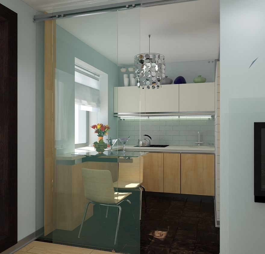 cuisine dans la porte Khrouchtchev