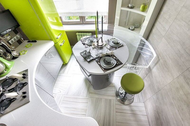 cuisine dans Khrouchtchev table à manger 8