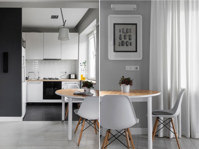 cuisine à Khrouchtchev avec un salon 4