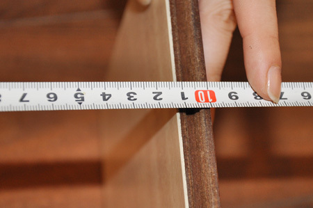 épaisseur du stratifié