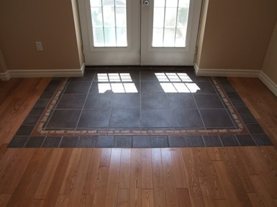 stratifié dans le couloir 3