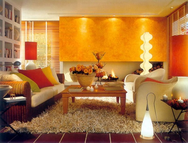 éclairage local dans le salon 2