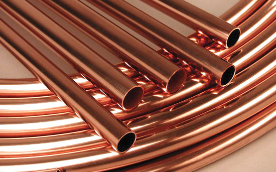 tuyaux en cuivre pour le plancher chauffant