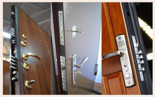 classe de protection de porte d'entrée en métal