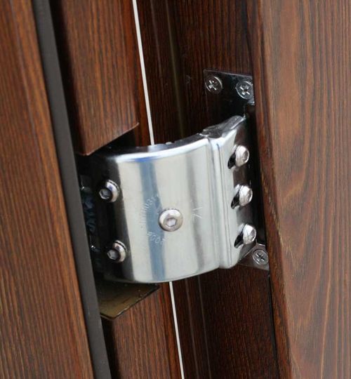 charnières cachées de porte avant en métal