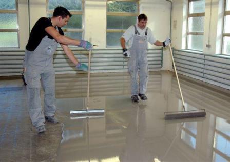 planchers en vrac autonivelants