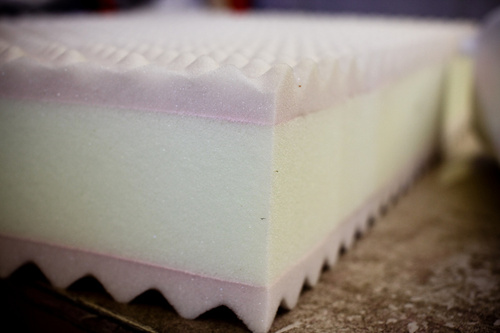 remplissage de canapé mousse de polyuréthane