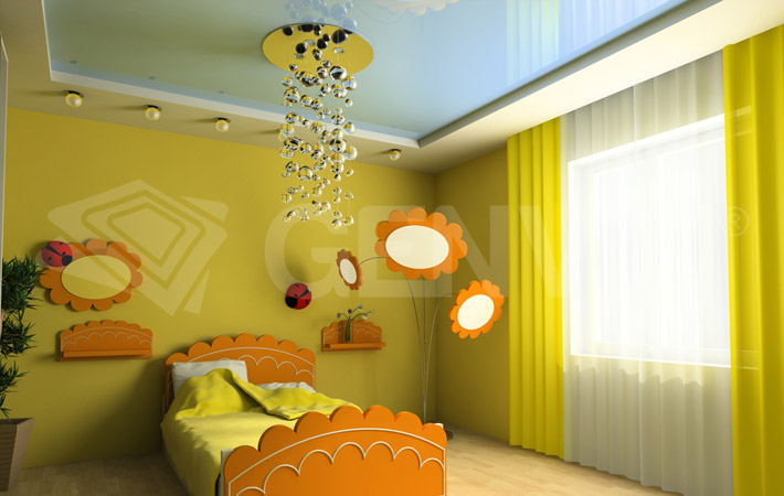 plafond suspendu dans la pépinière 2