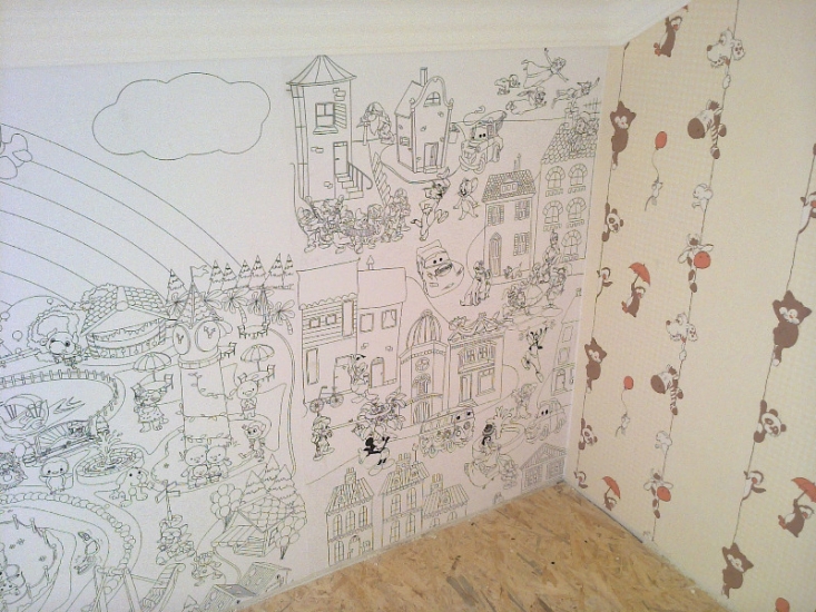 fonds d'écran à colorier pour les enfants