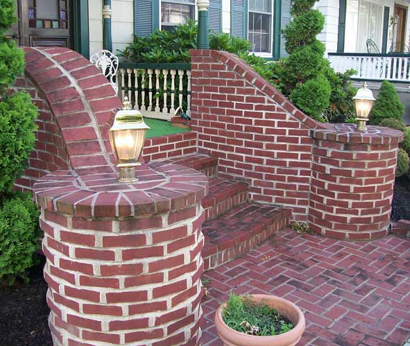 décoration du porche d'une maison privée 8