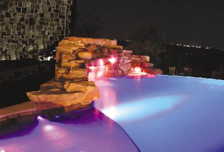 éclairage à fibre optique