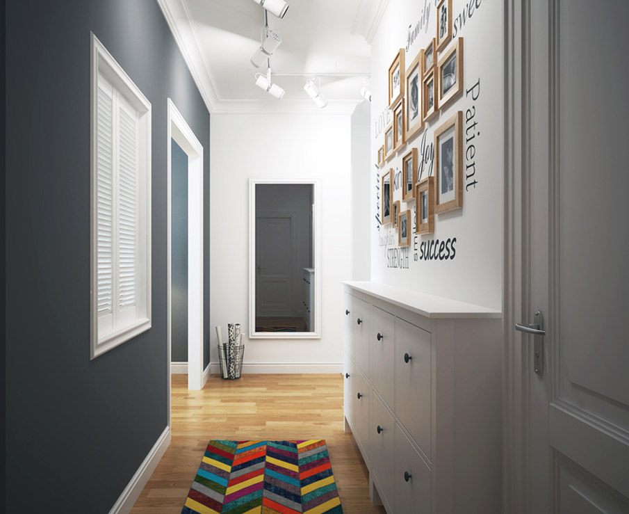 éclairage principal du couloir 4