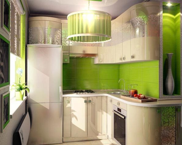 éclairage d'une petite cuisine 2