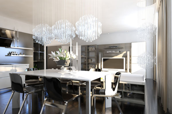 éclairage de la salle à manger de la cuisine 5