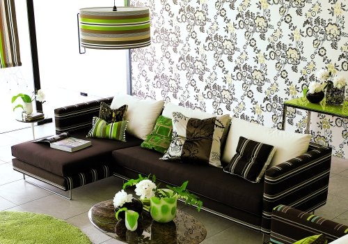 ตกแต่งผนังด้วยผ้า 2