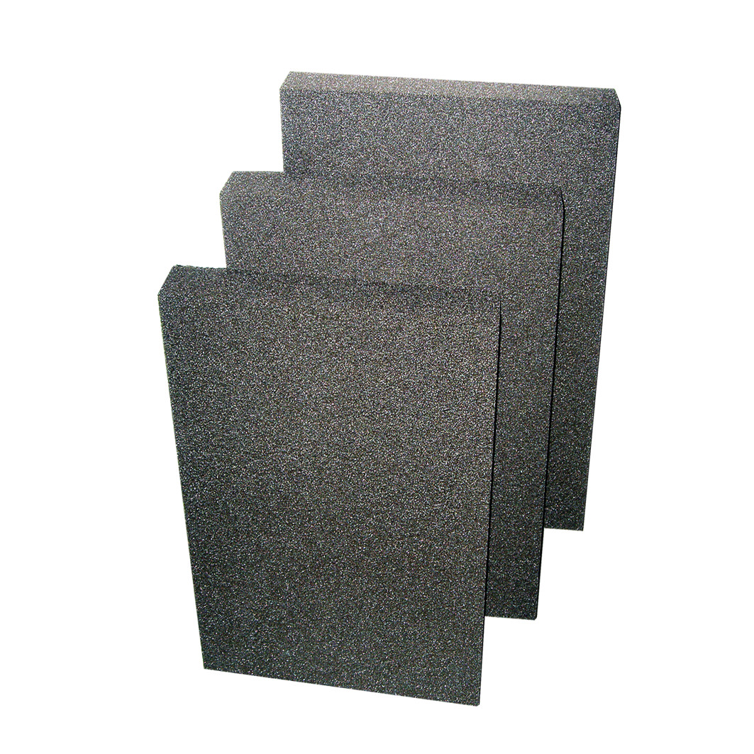 verre mousse pour l'isolation du sol sur le balcon