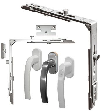 matériel de fenêtre en plastique