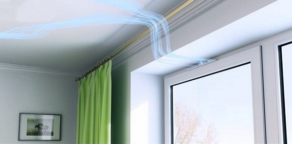 fenêtre à fente en plastique valve