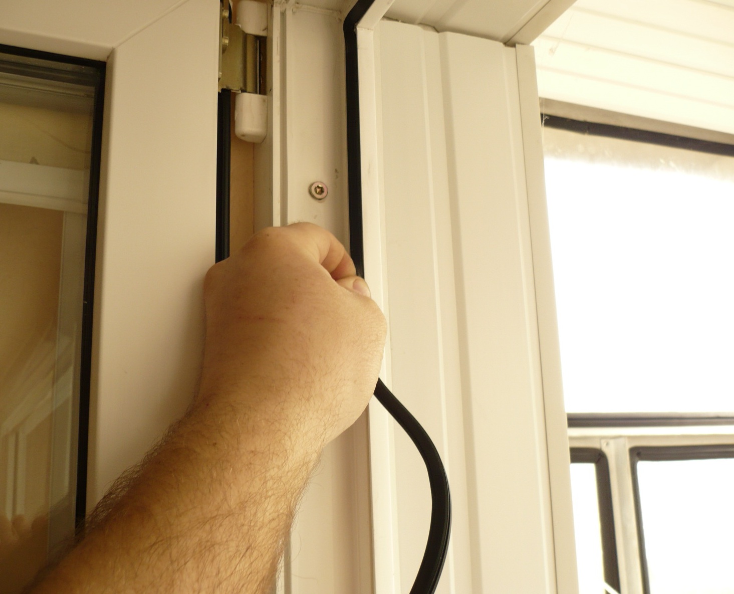 joint en caoutchouc de fenêtre en plastique