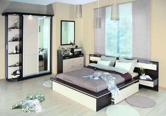 lumières de garde-robe de chambre à coucher