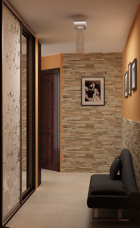 peinture du plafond dans le couloir 2