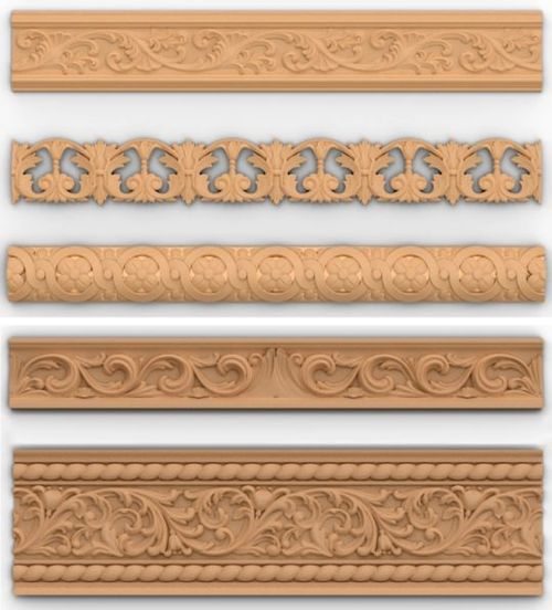 forme de plinthe de plafond