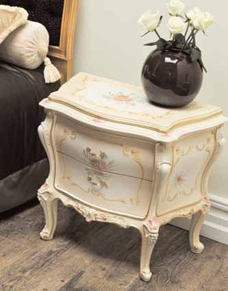 table de chevet baroque