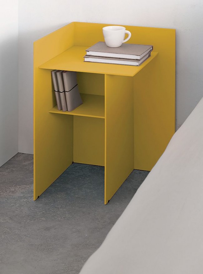 table de chevet d'angle