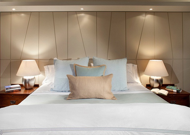 éclairage de chevet de chambre à coucher