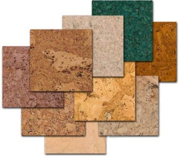 espèces de plancher de liège