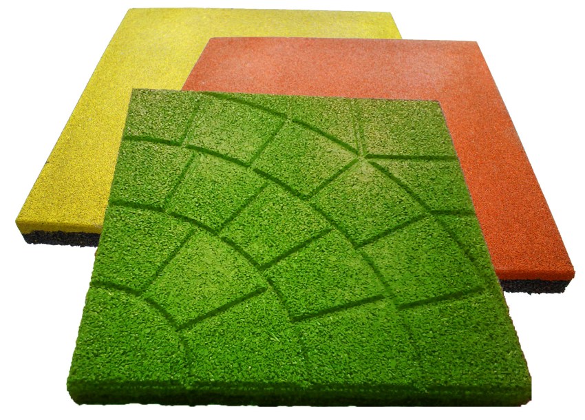 avantages des carreaux de caoutchouc