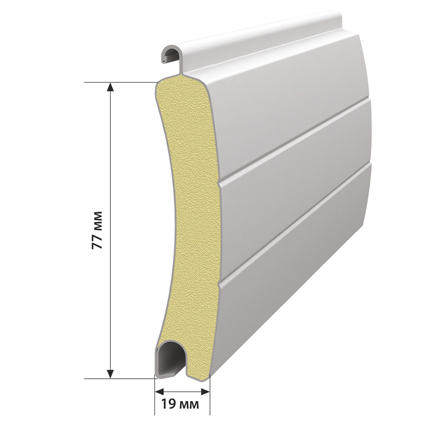 profil de volet roulant