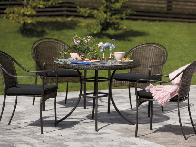 meubles de jardin rotin artificiel 3