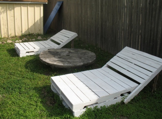 meubles de jardin en palettes 6