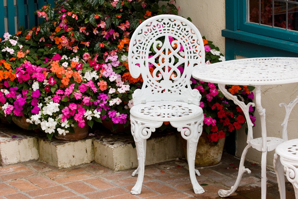 meubles de jardin en plastique