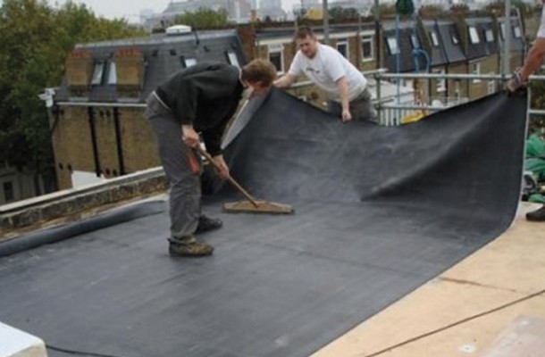 ruberoid autocollant