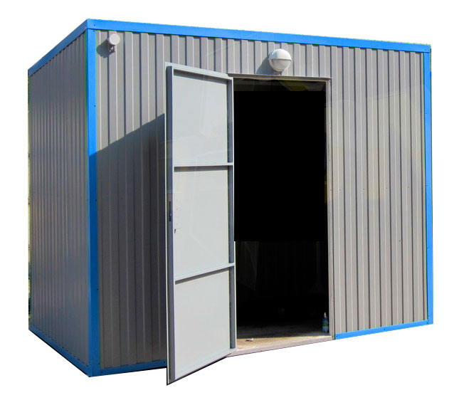 hangar à conteneurs